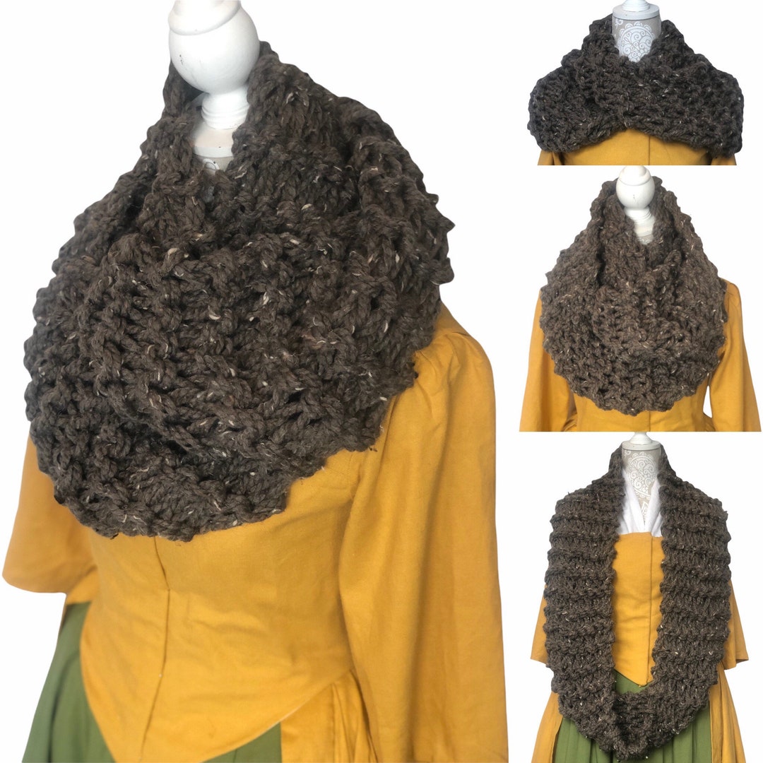 Outlander Claires Sassenach Cowl Replica For Janelle Etsy