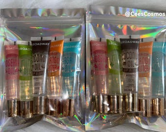 Paquete de 5 brillos labiales Broadway