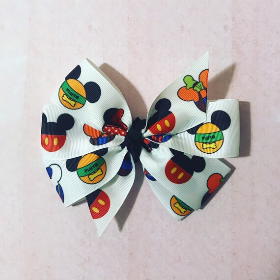 para el pelo hechos a mano arcos-Mickey Mouse-Minnie Mouse-Donald Duck 1J