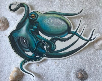 Octopus Tattoo, Octopus Temporary Tattoo, Temporary Tattoo, Pirate Tattoo, Pirate Costume, Mermaid Cosplay, Pirate Cosplay