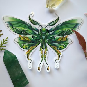 Green Moth Tattoo, Moth Temporary Tattoo, Temporary Tattoo, Green Moth Tattoo, Moth Gift, Moth Body Art