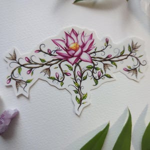 Flower Temporary Tattoo, Lotus Flower, Floral Temporary Tattoo, Lotus Tattoo, Pretty Lotus Design For any Occassion