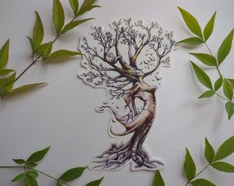 Dryad Temporary Tattoo: Tree Goddess Nature Tattoo