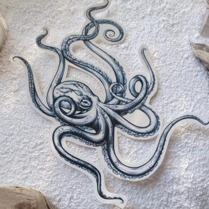 Octopus Tattoo, Octopus Temporary Tattoo, Temporary Tattoo, Super Cute Octopus for Beach, Its A Mermaids Life