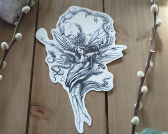 Fairy Temporary Tattoo: Midsummer Night's Dream Design