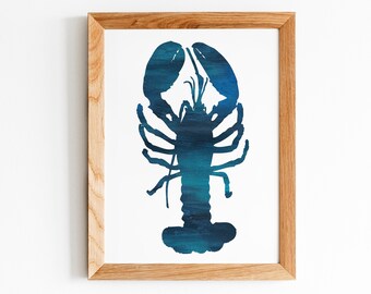 Lobster Wall Art Etsy