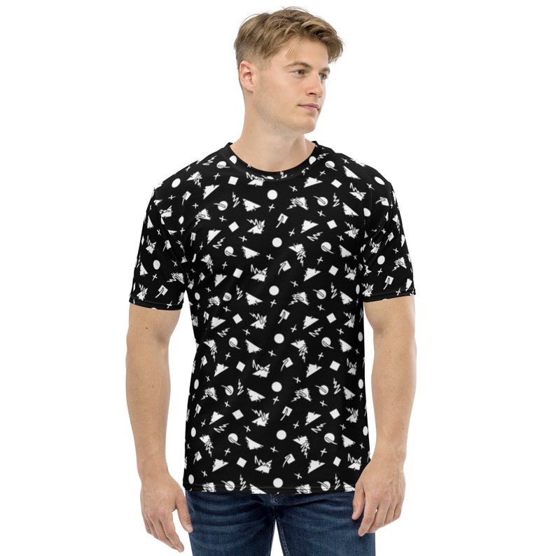 GLITCHIN' Shirt Black