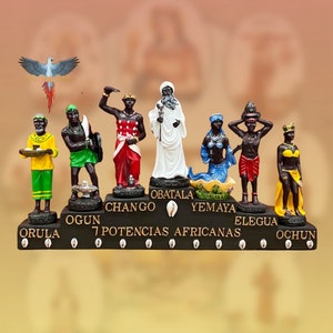 7 African Powers Figurine/ 7 Potencias Africanas Figurina