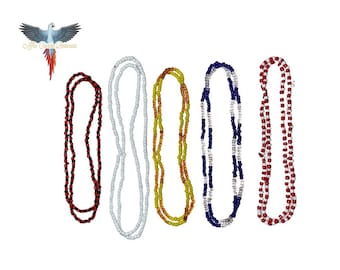 Orisha Necklaces Set Of 5/Collares De Santo/Ileke Orisa