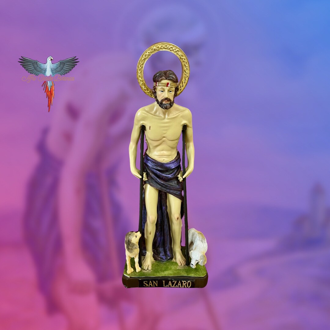 St. Lazarus Figurine Etsy