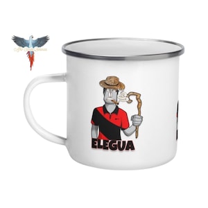 Elegua Iyawo Enamel Mug