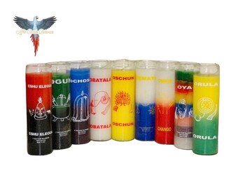 Orisha Candles/Velas De Santos