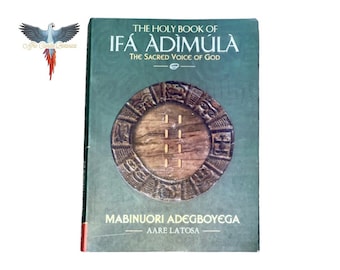 The Holy Book Of Ifa Adimula The Sacred Voice Of God
