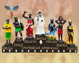 7 African Powers Figurine