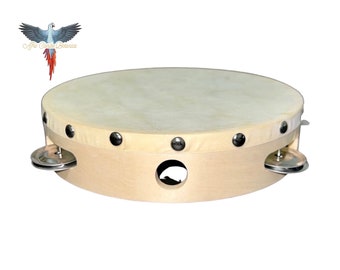 Tambourine With Drum Head