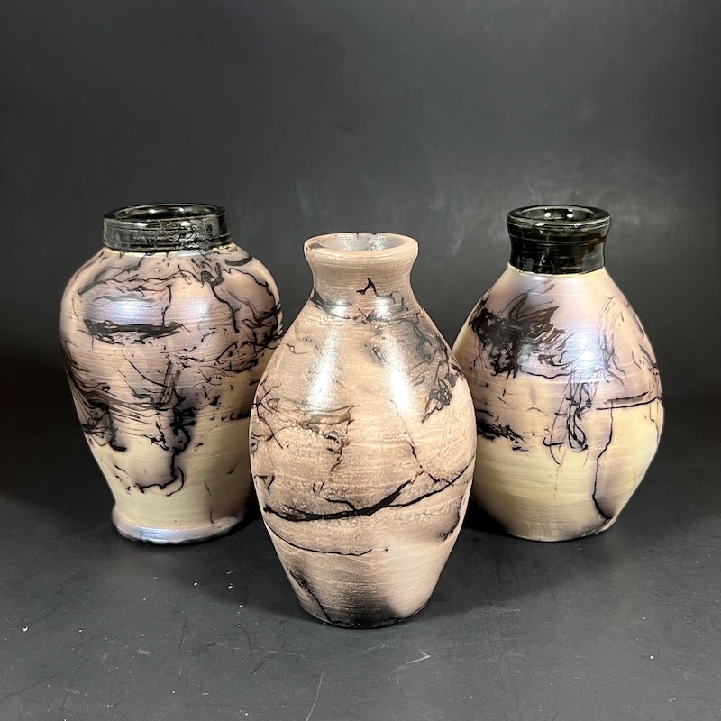 Raku Pottery - Etsy