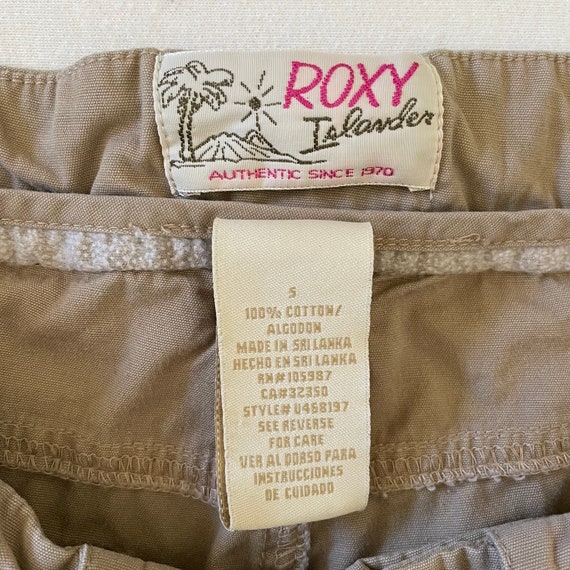 Size S Vintage Y2K Roxy Islander Shorts Mid Rise … - image 6