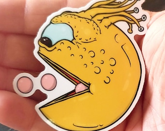 PAC-HOLDER 3 Inch Vinyl DnD Sticker