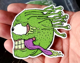 Beholder Fink 3 Inch Vinyl DnD Sticker