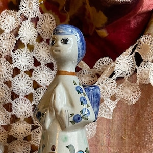 Angel Místico - Mistic Angel / Ceramics Mexican Folk Art Clay