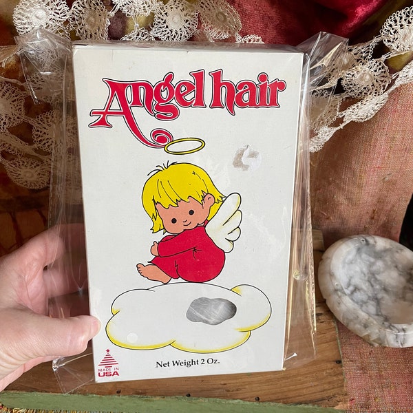 Spun Glass Angel Hair Etsy