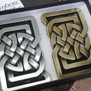 Celtic Viking Belt Buckle Medieval Renaissance