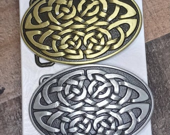 Celtic Viking Belt Buckle Medieval Renaissance