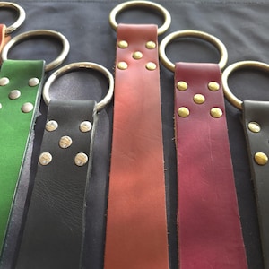 Renaissance O Ring Belt Vegetable Tanned Leather