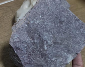 Giada grezza turca lavanda/viola, giadeite, campione di Turkiyenit, pietra lapidaria