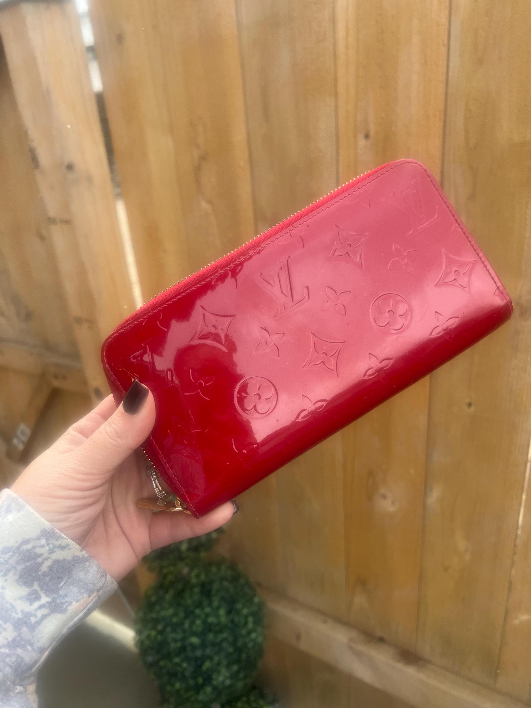 Louis Vuitton Vernis Zip Around Wallet - Etsy