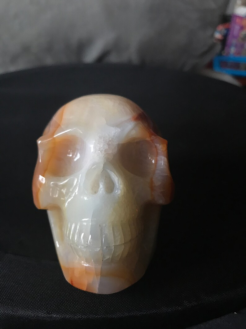 Crystal Quartz Skull