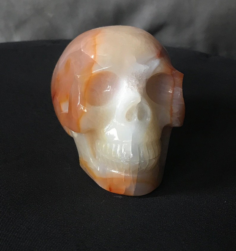 Crystal Quartz Skull