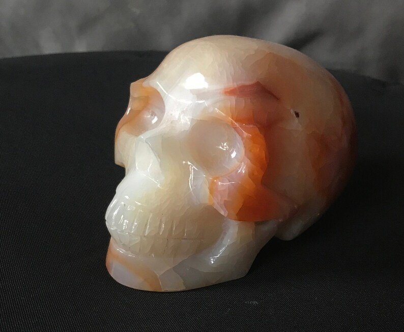 Crystal Quartz Skull