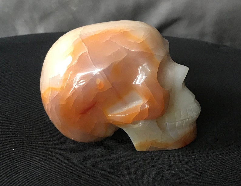 Crystal Quartz Skull