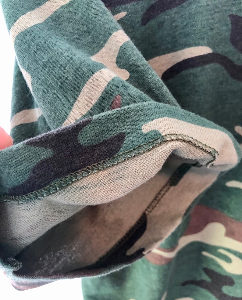 Vintage 1980\u2019s SWING Camouflage Single Stitch T-Shirt Size Medium