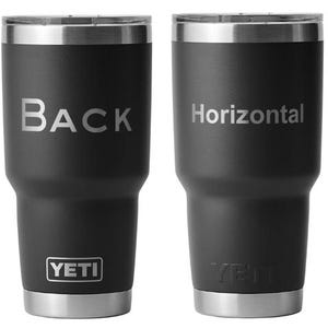 Customizable Yeti Rambler 30oz Tumblers- Laser Engraved afbeelding 3