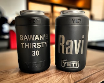 Yeti Colster Can Cooler-Customizable & Laser Engraved