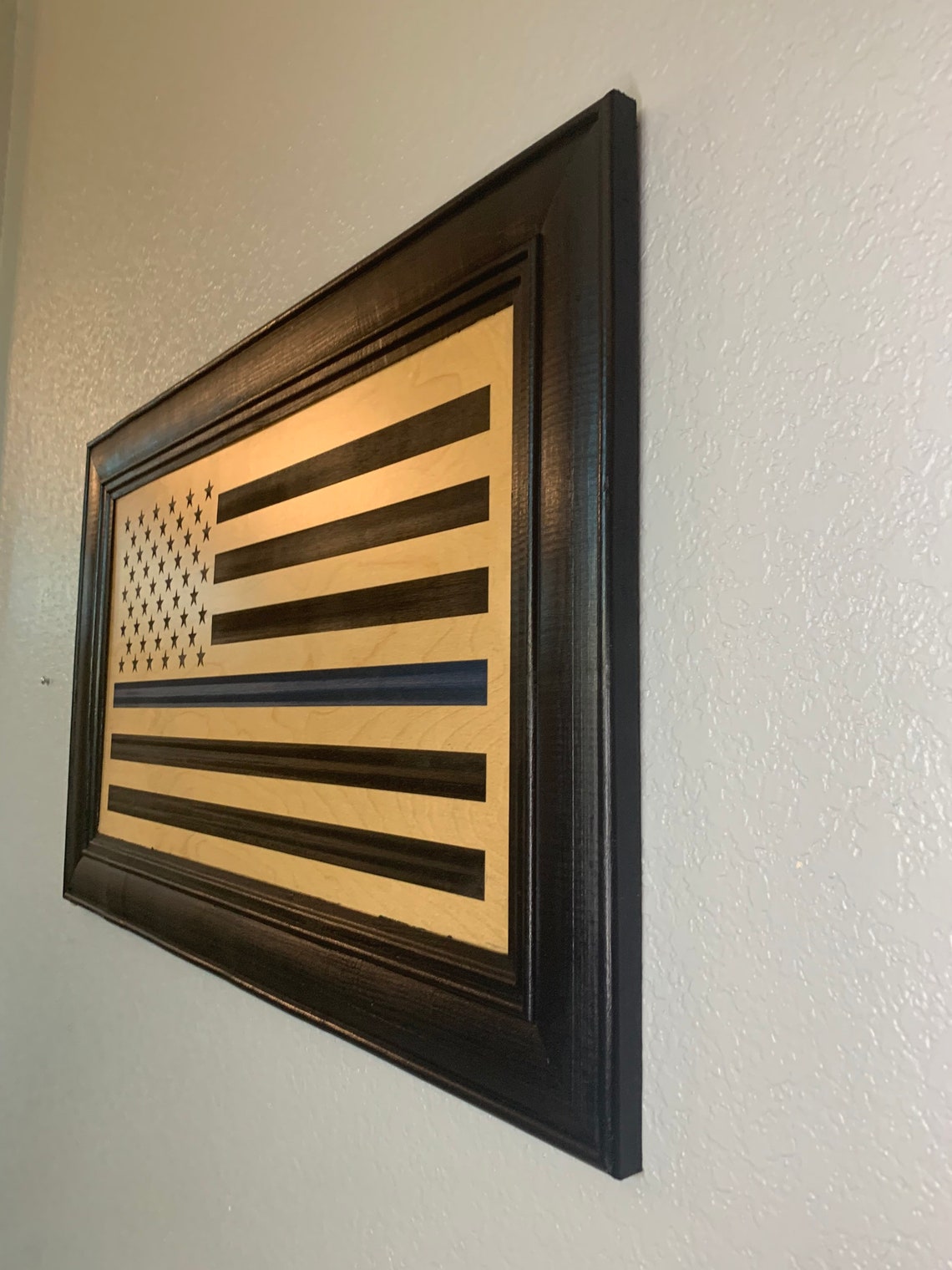 Laser engraved Flags Etsy