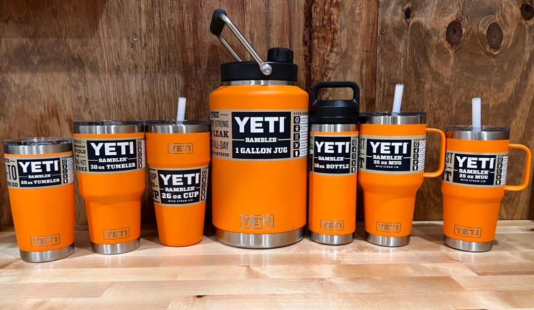 The YETI King Crab Orange Collection