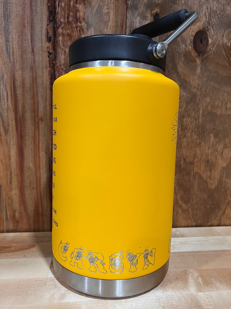 Yeti Rambler Gallon Jugscustomizable & Laser Engraved Etsy