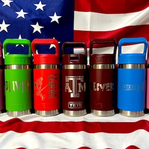Yeti Rambler Jr - Customizable Laser Engraved water bottle