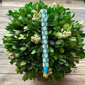 Strasspen, bloem Strasspen, bloemenpen, blingpen, strasspennen, blingpen, hervulbare pen, kantoorbenodigdheden, cadeau voor haar