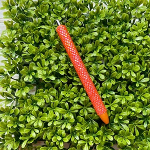 Rhinestone pen, Orange Rhinestone Pens, Bling Pens, Ball point, Custom pen , Teacher gift, Refillable, Retractable pens, Orange Pen