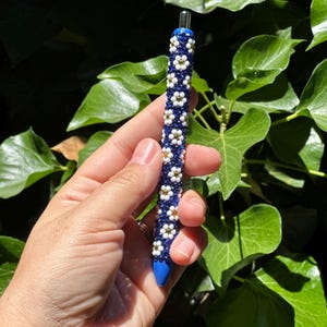 Strasspen, bloem Strasspen, bloemenpen, blingpen, strasspennen, blingpen, hervulbare pen, kantoorbenodigdheden, cadeau voor haar