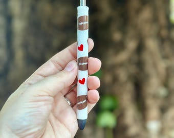 Football Glitter Gel Pen, Paper Mate InkJoy, Refillable