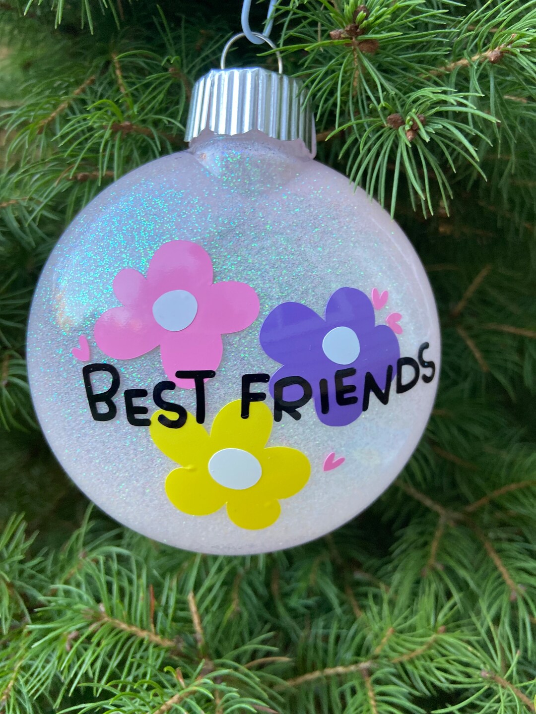 Best Friends Christmas Ornament, Best Friend Ornament, Besties Christmas Ornament, Best Friends