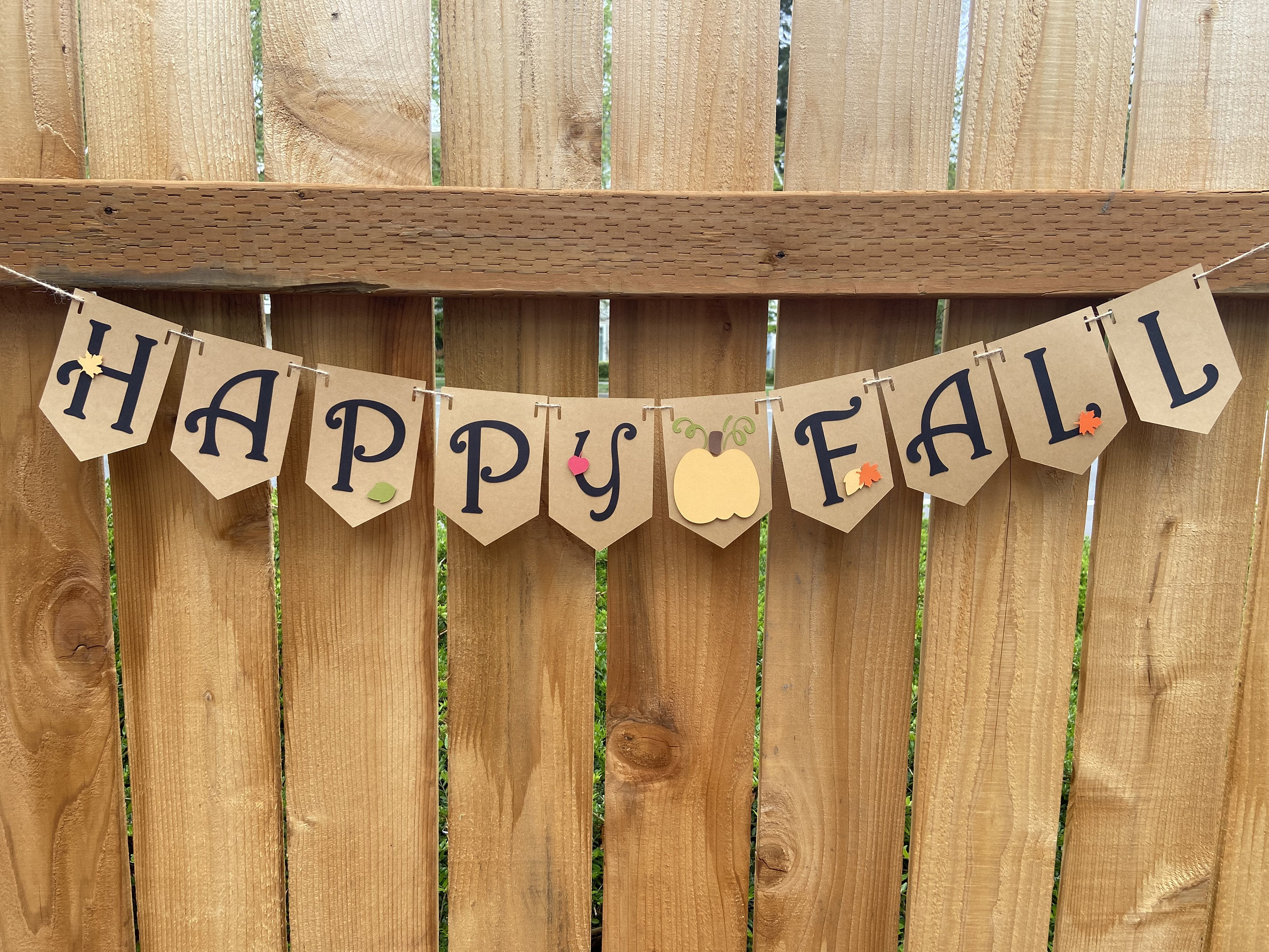 Happy Fall Y'All banner Happy Fall garland Happy Fall | Etsy