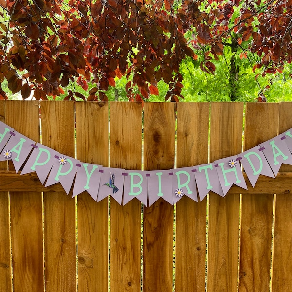 Purple Hummingbird - Etsy