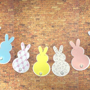 Easter Banner, Easter Garland, Spring Banner, Bunny Banner, Bunny garland, Spring décor, Easter décor, Spring decoration, Easter