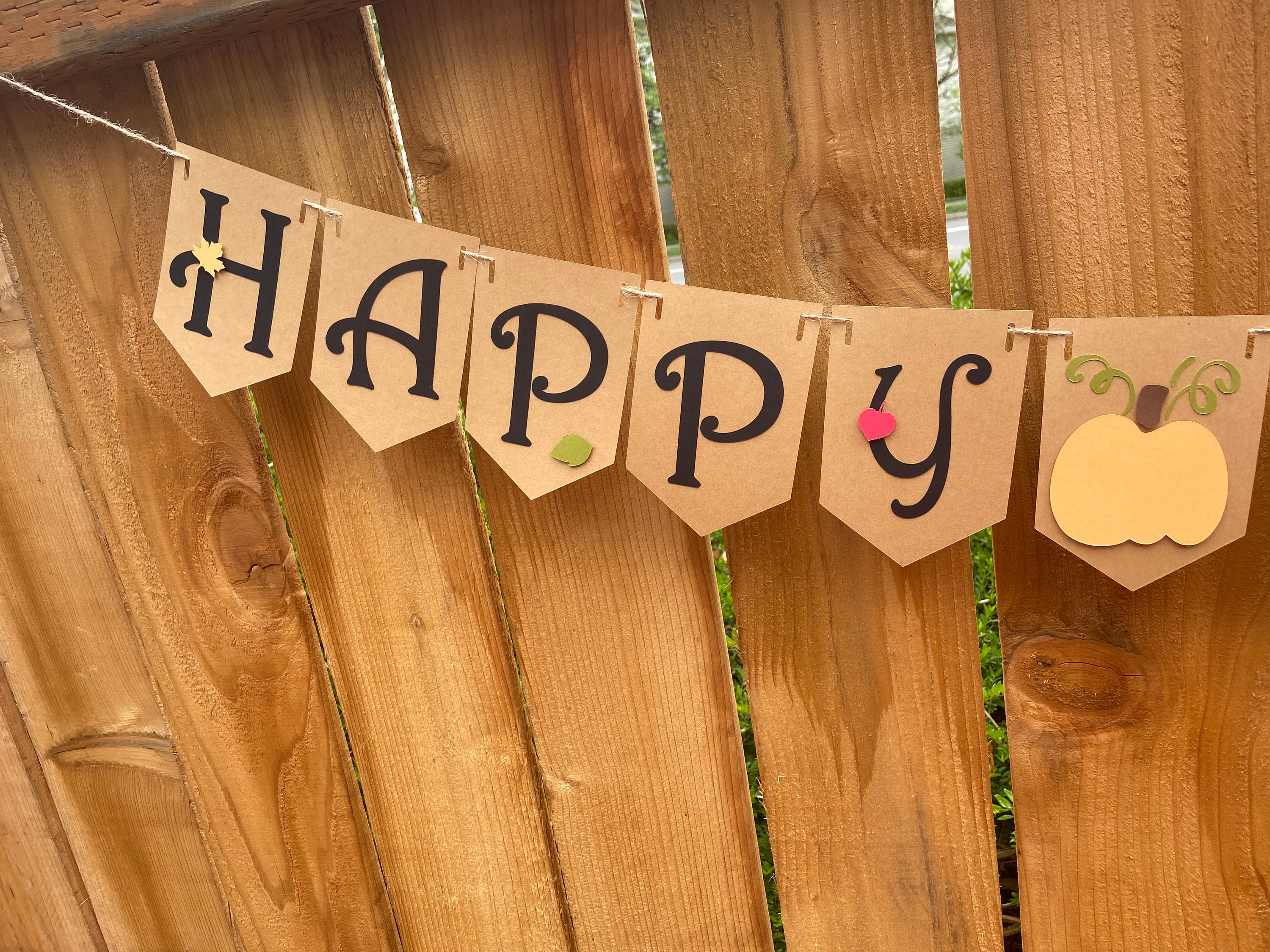 Happy Fall Y'All banner Happy Fall garland Happy Fall | Etsy